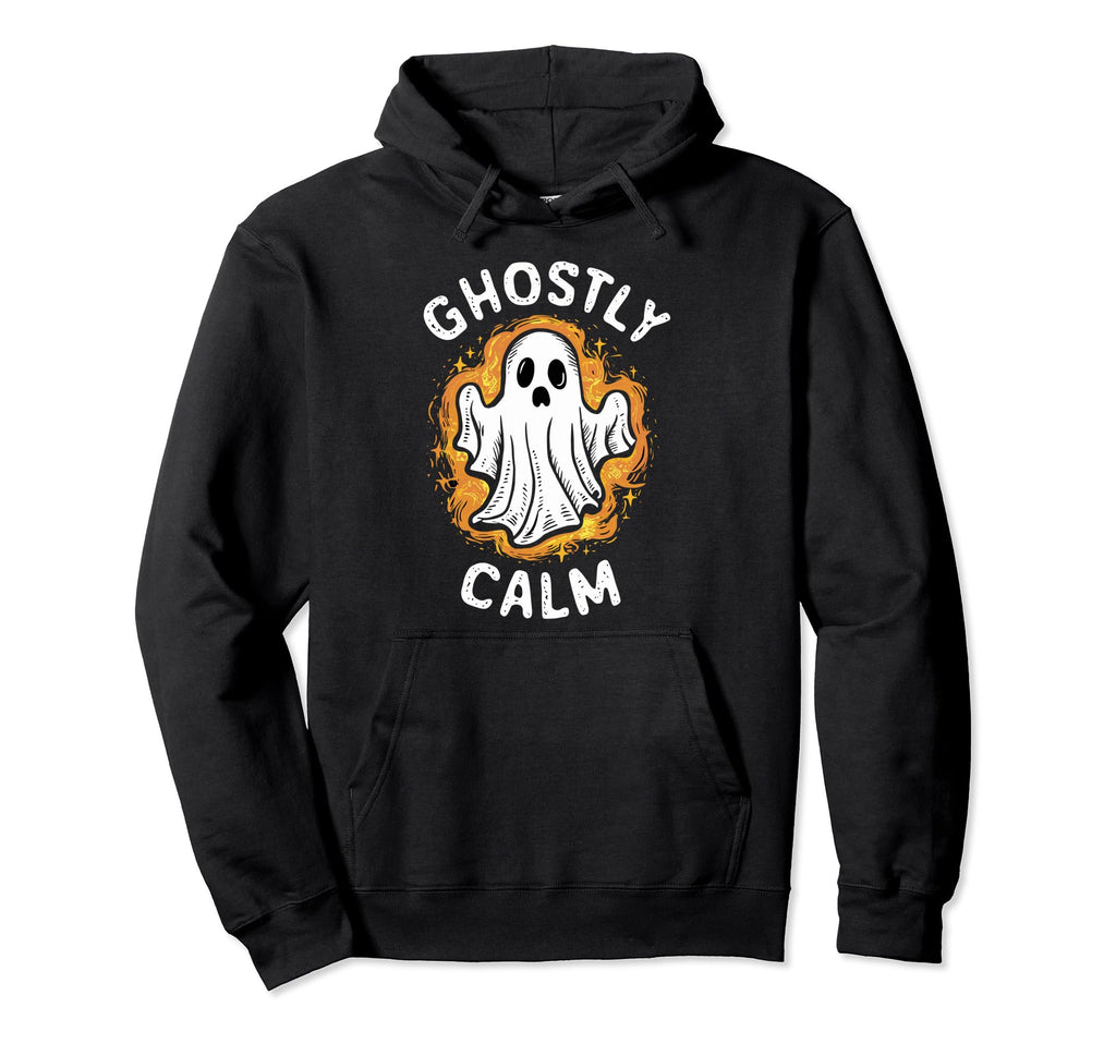 Ghost Monster Meditation Mindfulness Hoodie - Unique Graphic for Adults - T-Shirt, Sweatshirt, Hoodie