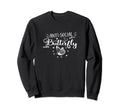 Anti Social Butterfly Sweatshirt - Aesthetic Graphic for Adults - T-Shirt, Sweatshirt, Hoodie