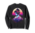 Vaporwave Geisha 80S Synthwave 6 Sweatshirt - Streetwear Style for Adults - T-Shirt, Sweatshirt, Hoodie