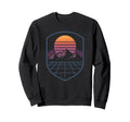 80S Synthwave Sweatshirt - Aesthetic Graphic for Adults - T-Shirt, Sweatshirt, Hoodie