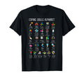 Counselor Coping Skills Alphabet Mental T-Shirt - Trendy Graphic Unisex - T-Shirt, Sweatshirt, Hoodie