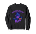 Neurodivergent Bat Neurodiversity Sweatshirt - Minimalist Print Unisex - T-Shirt, Sweatshirt, Hoodie