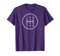 Car Manual Gear Stick Shifter Knob T-Shirt - Graphic Print Men Women - T-Shirt, Sweatshirt, Hoodie