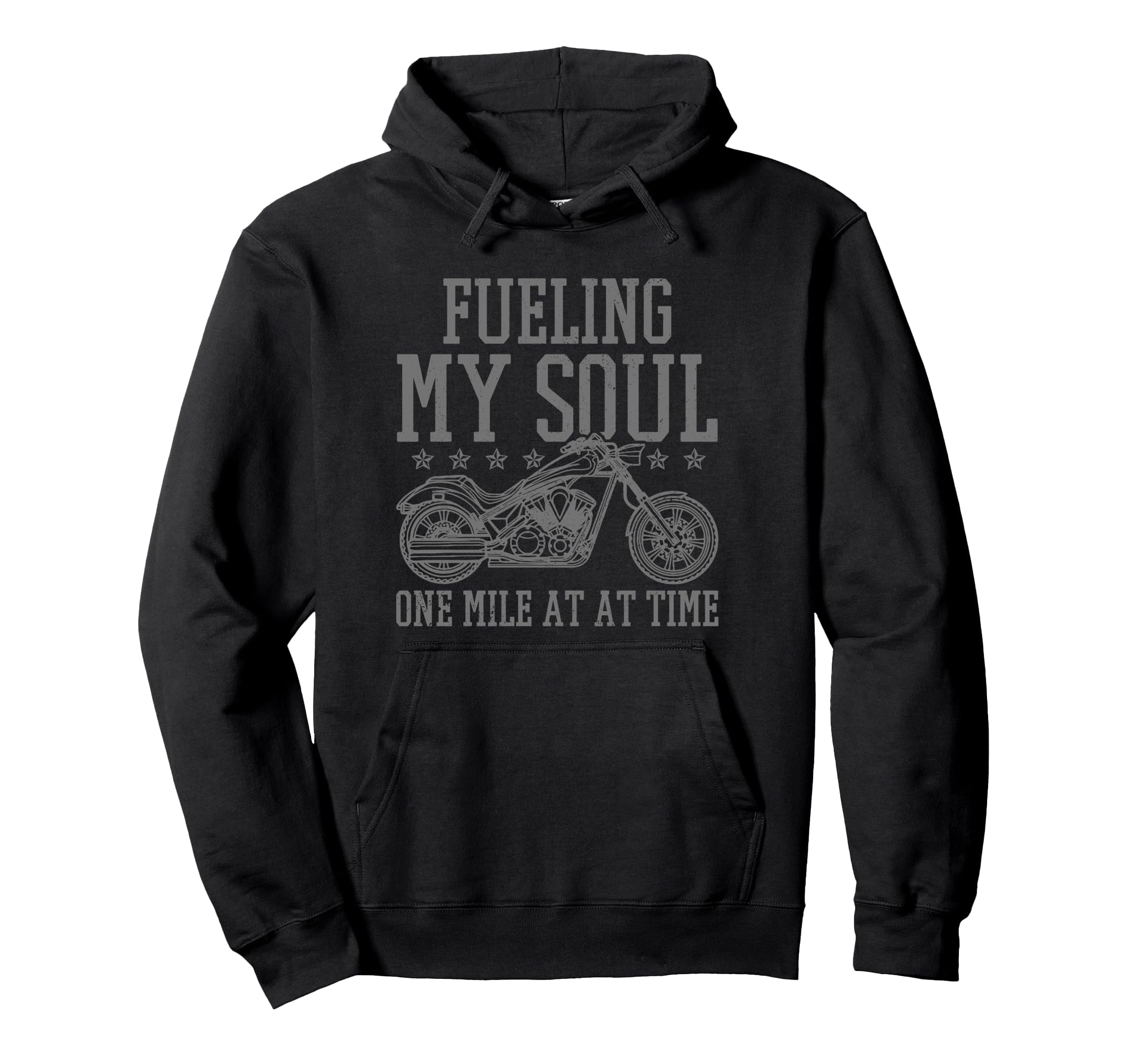 Motorcycle Fueling My Soul Biker Hoodie - Casual Everyday Wear for Adults - T-Shirt, Sweatshirt, Hoodie
