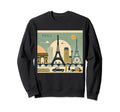Paris Travel Sweatshirt - Streetwear Style for Adults - T-Shirt, Sweatshirt, Hoodie