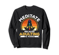 Meditation Yoga Spiritual Peace Sweatshirt - Graphic Print for Adults - T-Shirt, Sweatshirt, Hoodie
