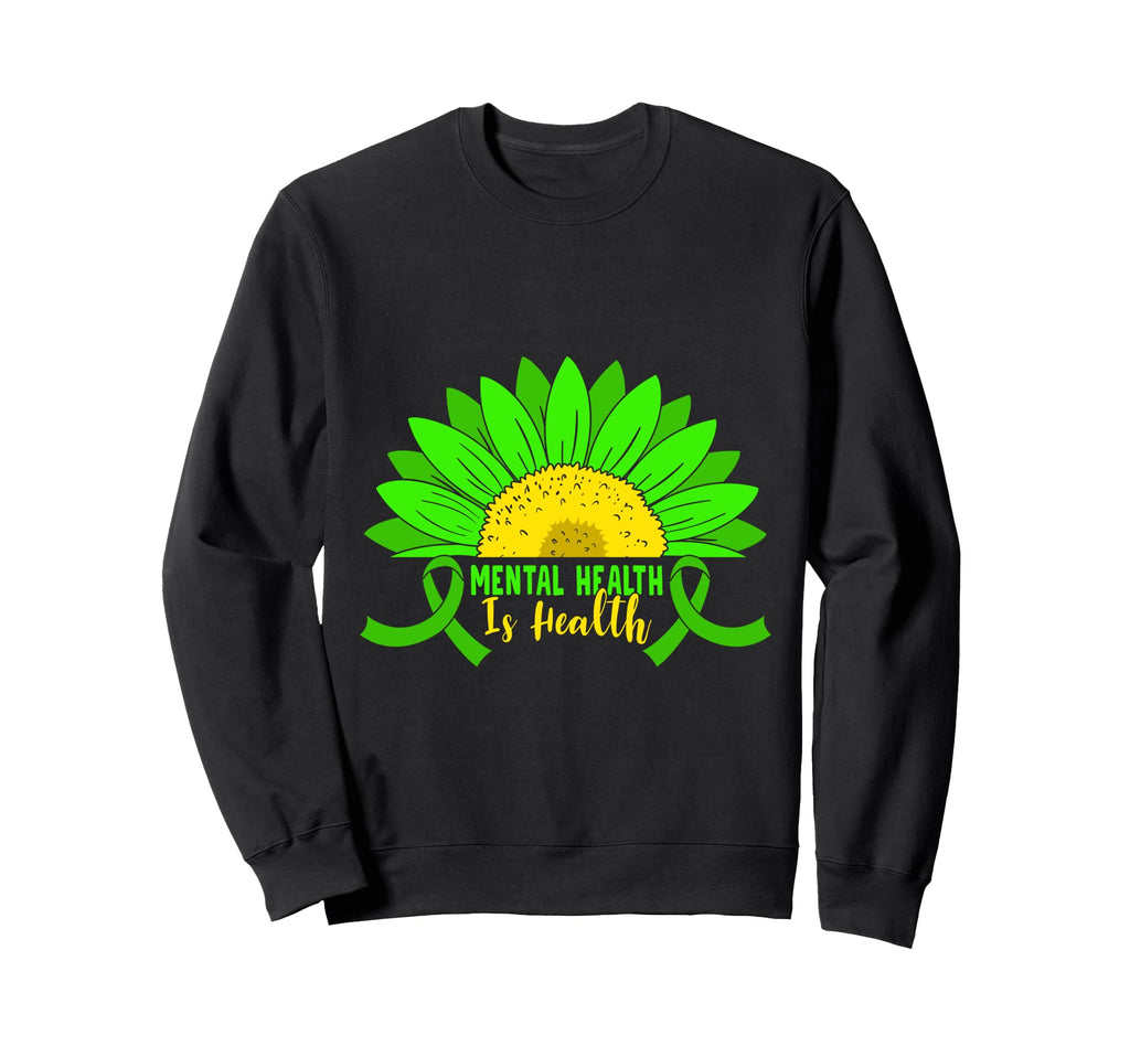 Radiant And Lively Mental Health Is Sweatshirt - Minimalist Print Unisex - T-Shirt, Sweatshirt, Hoodie