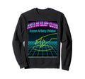 Anti Ai Slop Club Vaporwave Human Sweatshirt - Minimalist Print for Adults - T-Shirt, Sweatshirt, Hoodie