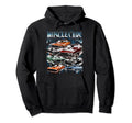 Muscle Cars 90S Car American Shows Fun Hoodie - Trendy Graphic Men Women - T-Shirt, Sweatshirt, Hoodie