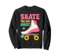 Roller Skating Roller Skates Sweatshirt - Minimalist Print Unisex - T-Shirt, Sweatshirt, Hoodie