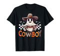 Funny Western Halloween Cowboy Ghost T-Shirt - Custom Art Print Unisex - T-Shirt, Sweatshirt, Hoodie