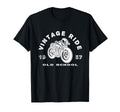 Ride Old School Motorcycle T-Shirt - Unique Graphic for Adults - T-Shirt, Sweatshirt, Hoodie