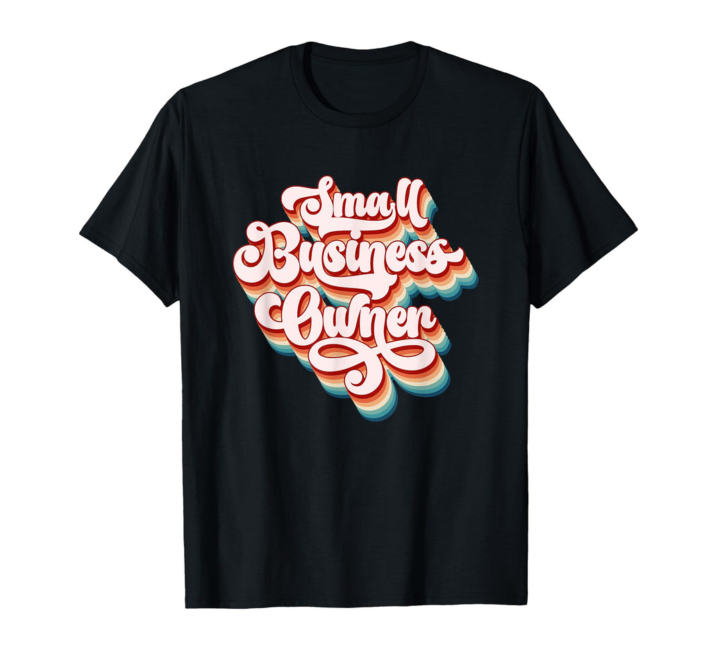 Small Business Owner Bold Typography T-Shirt - Aesthetic Graphic Unisex - T-Shirt, Sweatshirt, Hoodie