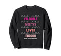 Inspiring Survivor Warrior Sweatshirt - Trendy Graphic for Adults - T-Shirt, Sweatshirt, Hoodie