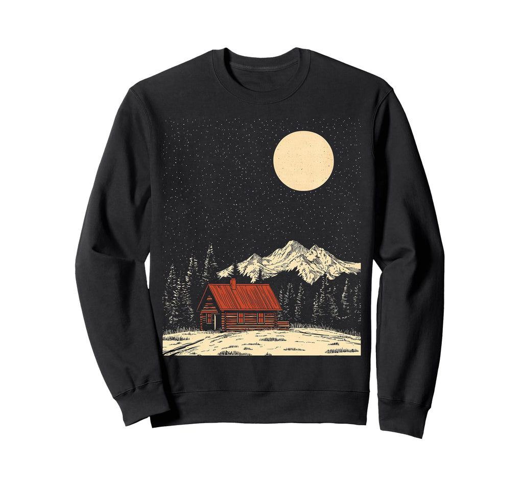 Alpine Cabin Gift Hoodie - Aesthetic Graphic Unisex - T-Shirt, Sweatshirt, Hoodie