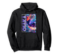 Osaka City 80S Synthwave Koi Carp Japan Hoodie - Minimalist Print Unisex - T-Shirt, Sweatshirt, Hoodie