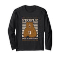 People Not Big Fan Introvert T-Shirt - Minimalist Print for Adults - T-Shirt, Sweatshirt, Hoodie