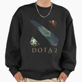 Dota 2 Logo: Windowed Map - Adult & Kids T-Shirts, Sweatshirts & Hoodies apparel design preview 1