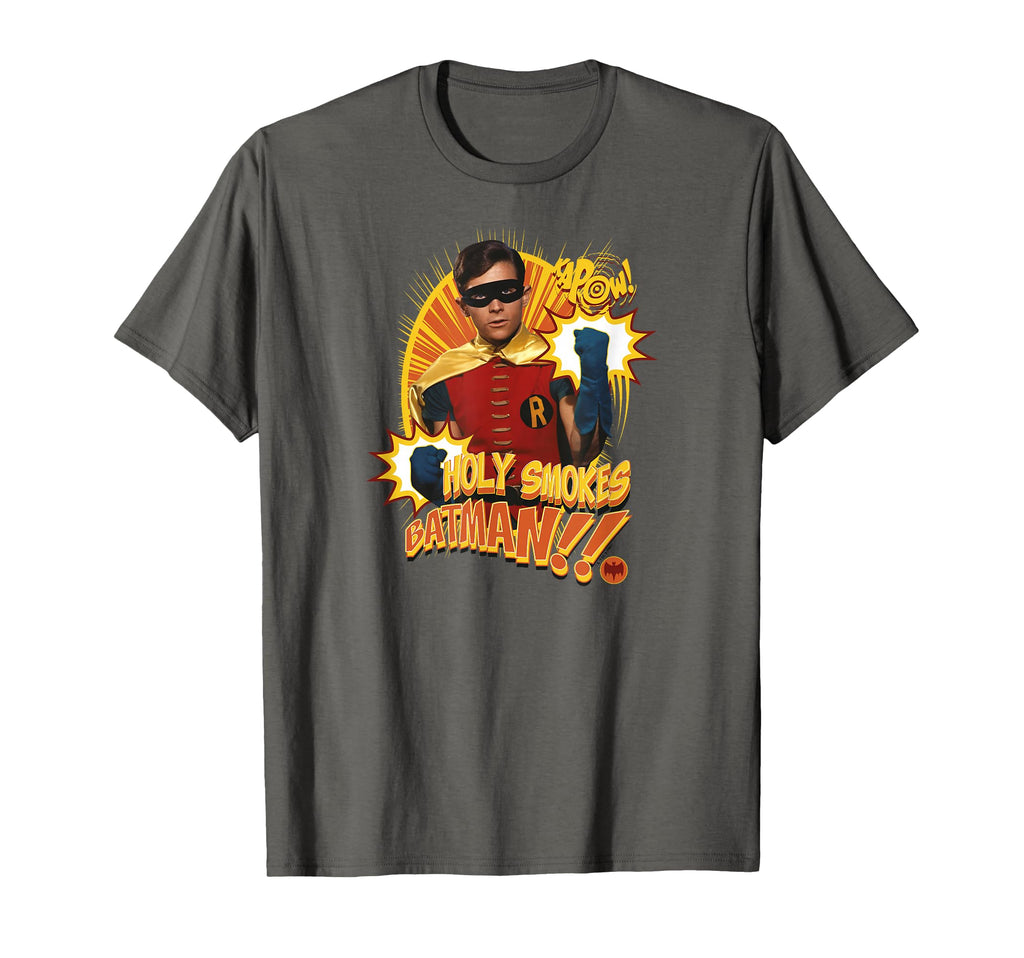 Batman Tv Show Holy Smokes Batman T-Shirt - Minimalist Print Men Women - T-Shirt, Sweatshirt, Hoodie