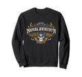 Naval Aviation Skull Wings Sweatshirt - Fun Novelty Design Unisex - T-Shirt, Sweatshirt, Hoodie