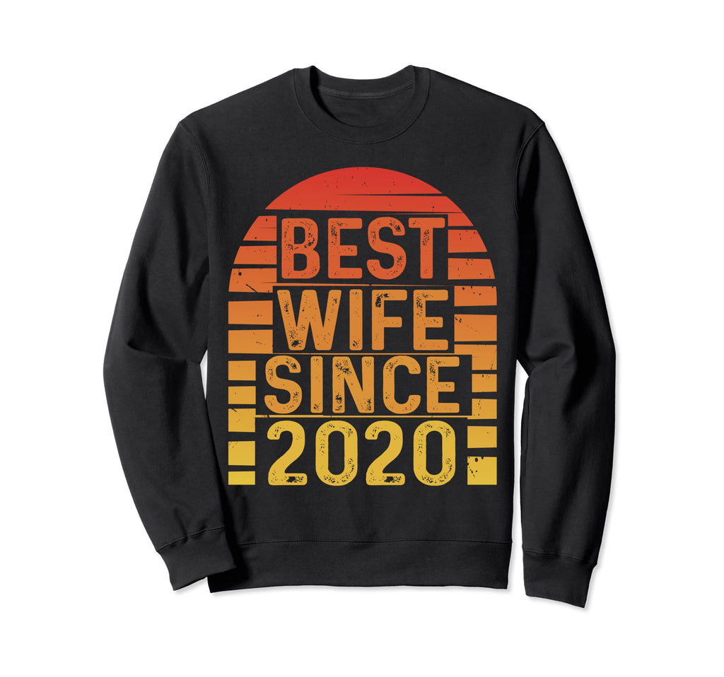 Best Wife Since 2020 Wedding Sweatshirt - Novelty Apparel for Adults - T-Shirt, Sweatshirt, Hoodie