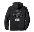 66Th Birthday Gift Motorcycle Hoodie - Unique Graphic for Adults - T-Shirt, Sweatshirt, Hoodie