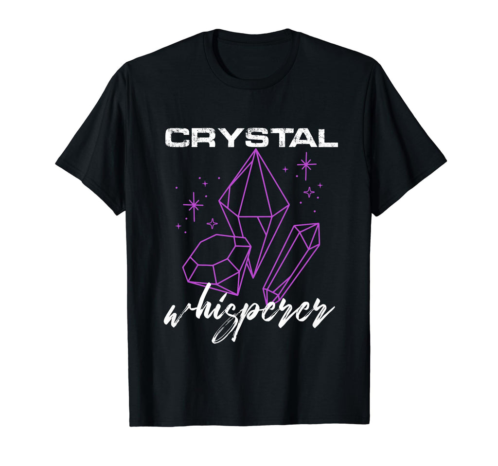 Crystal Whisperer Chakra Energy Healing T-Shirt - Unique Graphic Men Women - T-Shirt, Sweatshirt, Hoodie