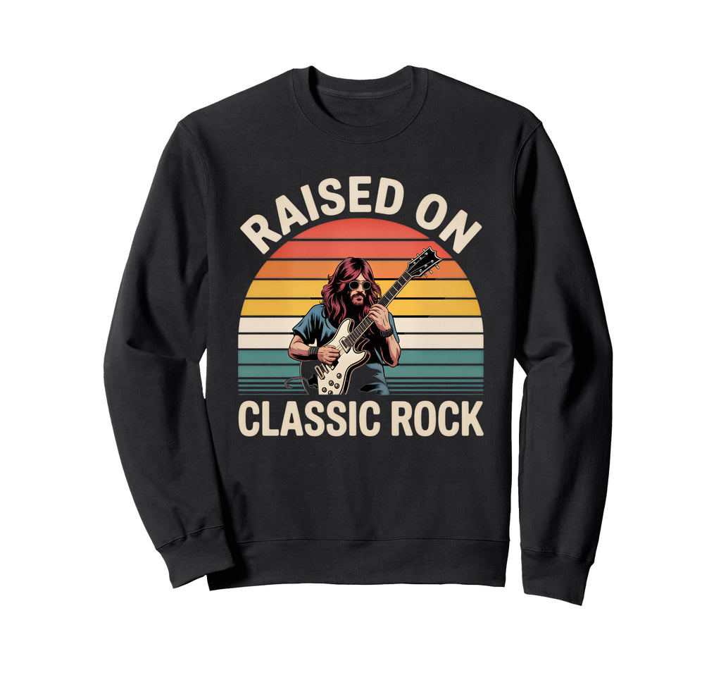 Funny Heavy Rock Music 70S 80S Sweatshirt - Fun Novelty Design Unisex - T-Shirt, Sweatshirt, Hoodie