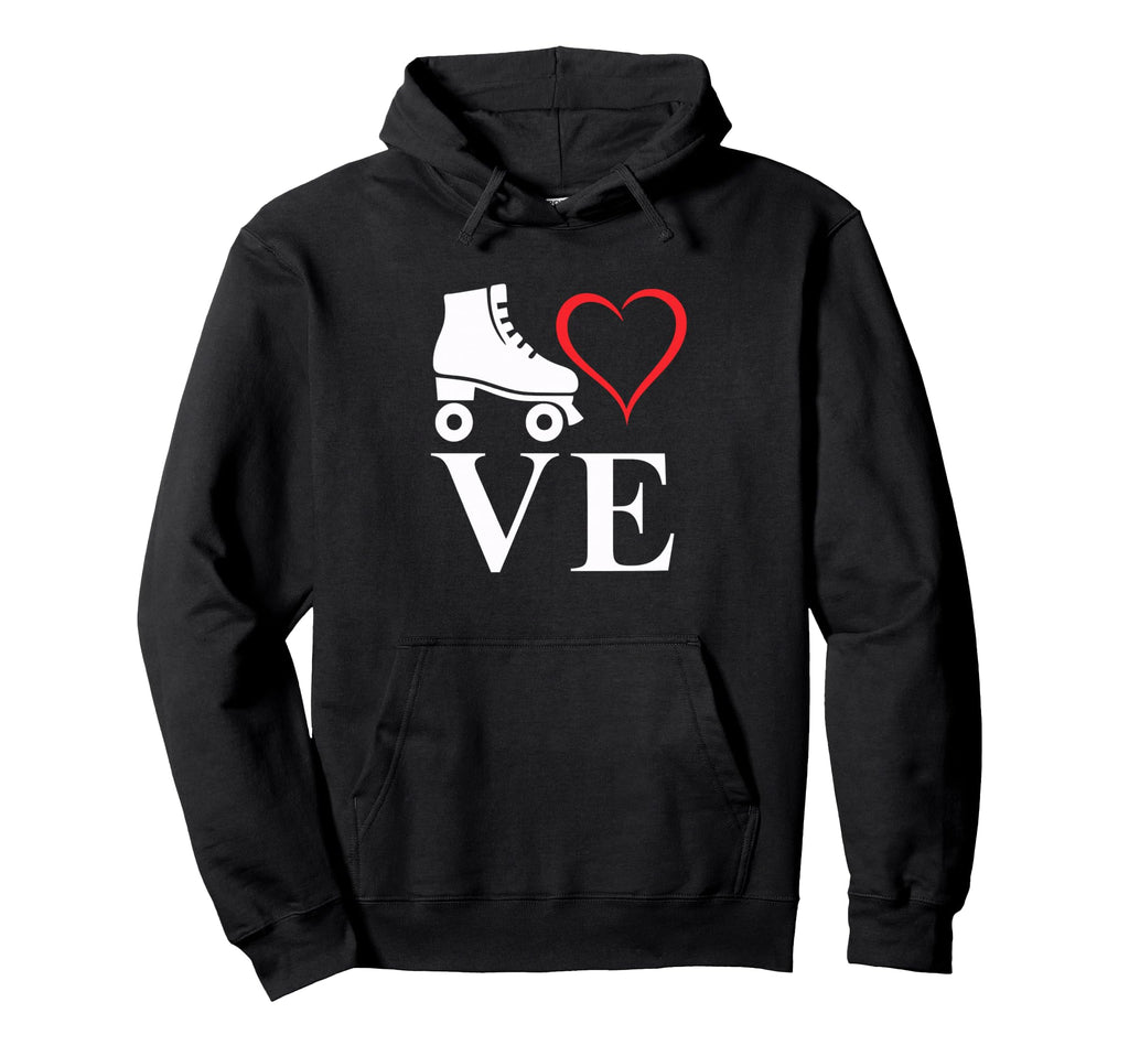 I Love Roller Skating 70S 80S Hoodie - Casual Everyday Wear for Adults - T-Shirt, Sweatshirt, Hoodie