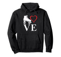 I Love Roller Skating 70S 80S Hoodie - Casual Everyday Wear for Adults - T-Shirt, Sweatshirt, Hoodie