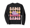 Sadie Name Roller Skating Hobby Sweatshirt - Fun Novelty Design for Adults - T-Shirt, Sweatshirt, Hoodie