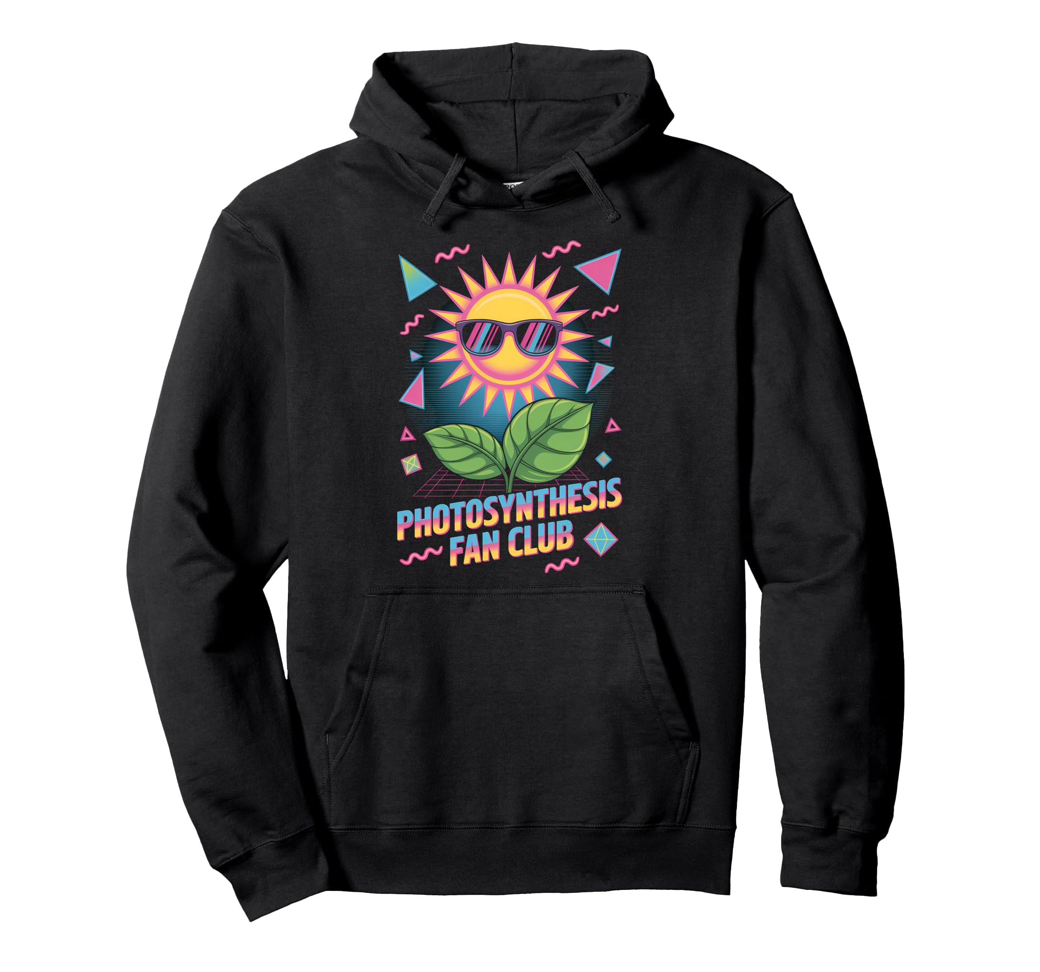 Photosynthesis Fan Club 80S Synthwave Hoodie - Streetwear Style for Adults - T-Shirt, Sweatshirt, Hoodie