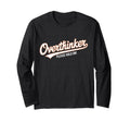 Funny Overthinker Please Hold Witty T-Shirt - Minimalist Print Men Women - T-Shirt, Sweatshirt, Hoodie