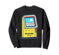 Weather Kiosk Illustration Sweatshirt - Minimalist Print for Adults - T-Shirt, Sweatshirt, Hoodie