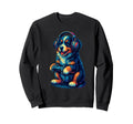 Bernese Mountain Dog Gamer Gaming Sweatshirt - Custom Art Print for Adults - T-Shirt, Sweatshirt, Hoodie