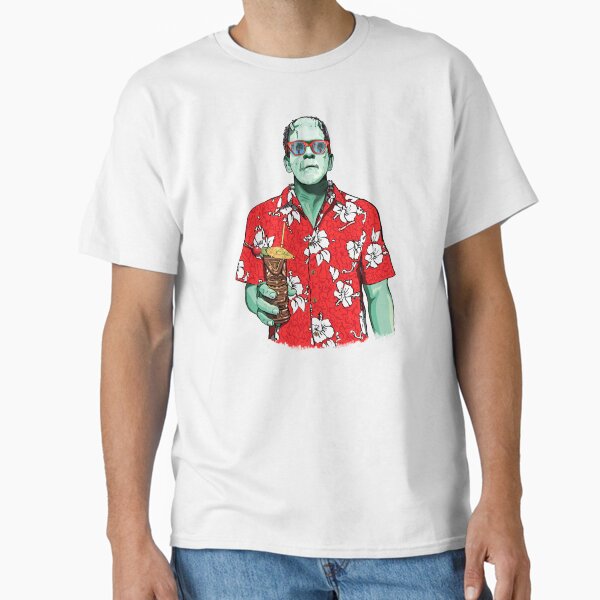 Dr. Frankenstein's Tiki Monster - Adult & Kids T-Shirts, Sweatshirts & Hoodies apparel design preview 1
