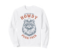 Western Cat Purrner Best West Sweatshirt - Aesthetic Graphic for Adults - T-Shirt, Sweatshirt, Hoodie