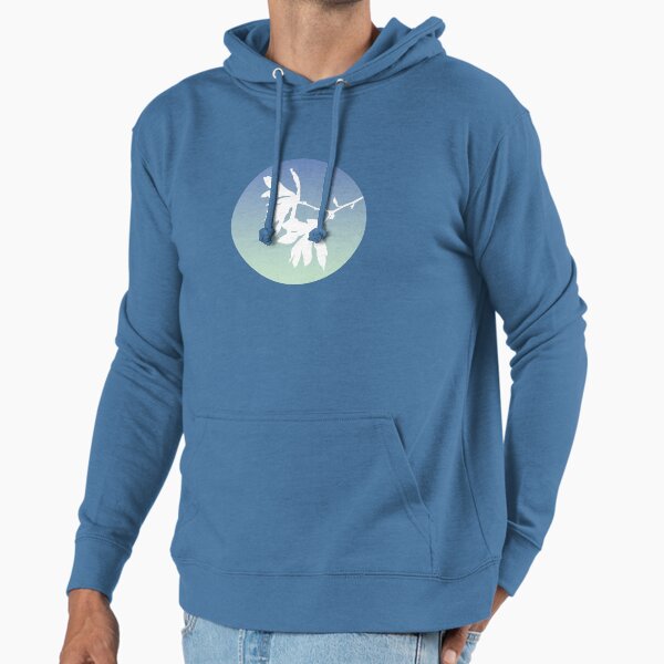 Magnolia Tree in Bloom Bethlehem, Aqua Gradient - Adult & Kids T-Shirts, Sweatshirts & Hoodies apparel design preview 1