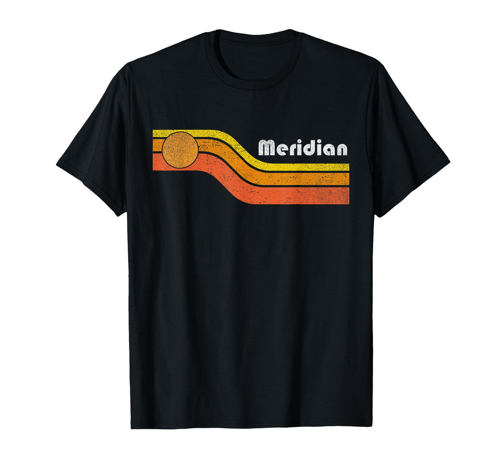 Meridian 70S 80S T-Shirt - Trendy Graphic for Adults - T-Shirt, Sweatshirt, Hoodie