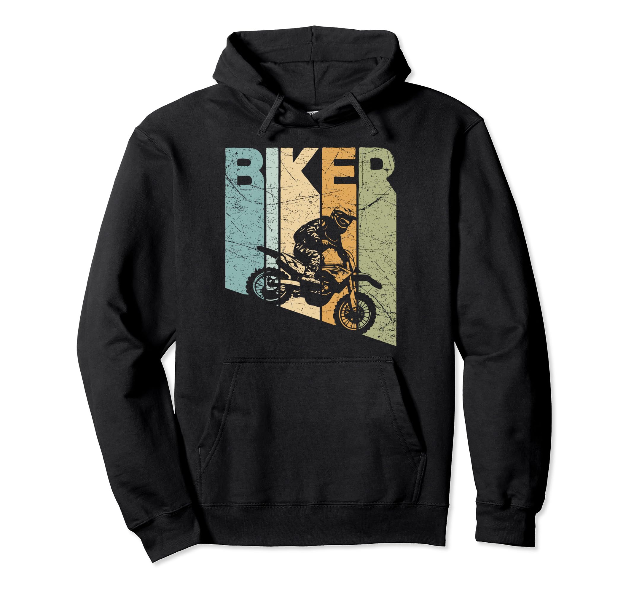 Motocross Biker Off Road Bike Rider Dirt Hoodie - Graphic Print for Adults - T-Shirt, Sweatshirt, Hoodie