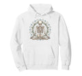 Yoga Meditation Lotus Pose Skeleton Hoodie - Casual Everyday Wear Unisex - T-Shirt, Sweatshirt, Hoodie