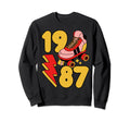 1987 Roller Skate 80S Nostalgia Sweatshirt - Fun Novelty Design Men Women - T-Shirt, Sweatshirt, Hoodie