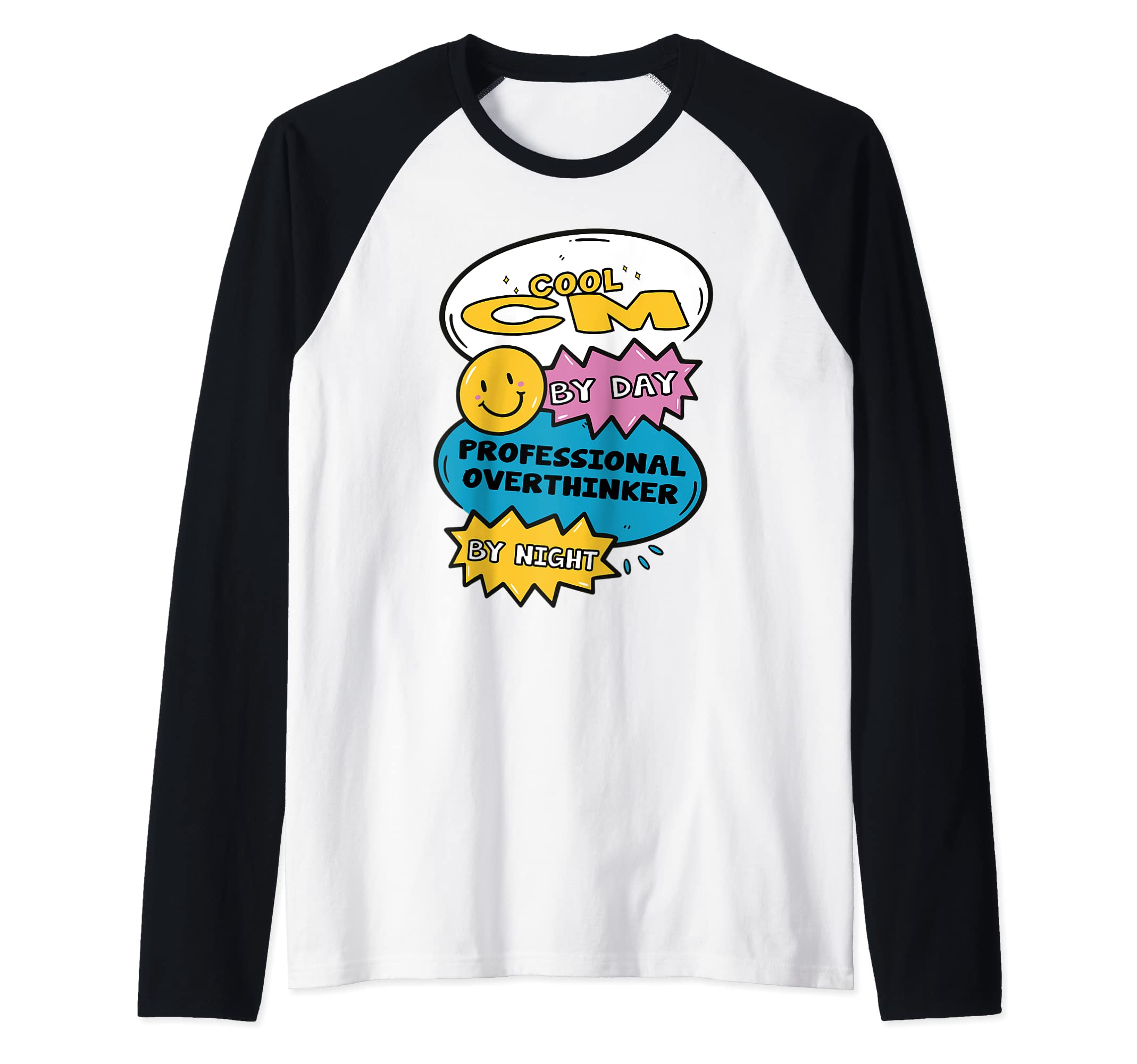 Cm Day Professional Overthinker Night Hoodie - Trendy Graphic for Adults - T-Shirt, Sweatshirt, Hoodie