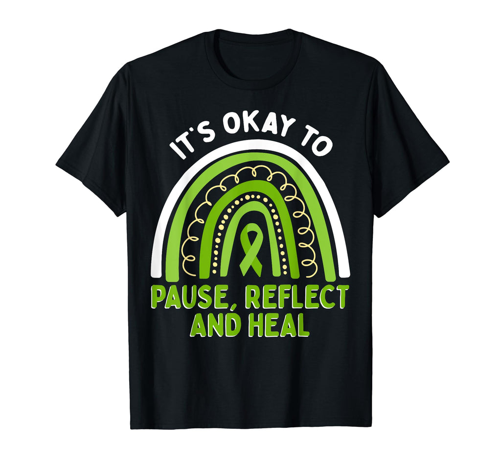 Pause Reflect And Heal Depression T-Shirt - Graphic Print for Adults - T-Shirt, Sweatshirt, Hoodie