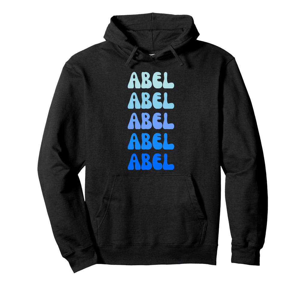 Abel Name Stack Hoodie - Casual Everyday Wear for Adults - T-Shirt, Sweatshirt, Hoodie
