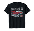 Old School 50S Car Birthday Fathers T-Shirt - Aesthetic Graphic for Adults - T-Shirt, Sweatshirt, Hoodie