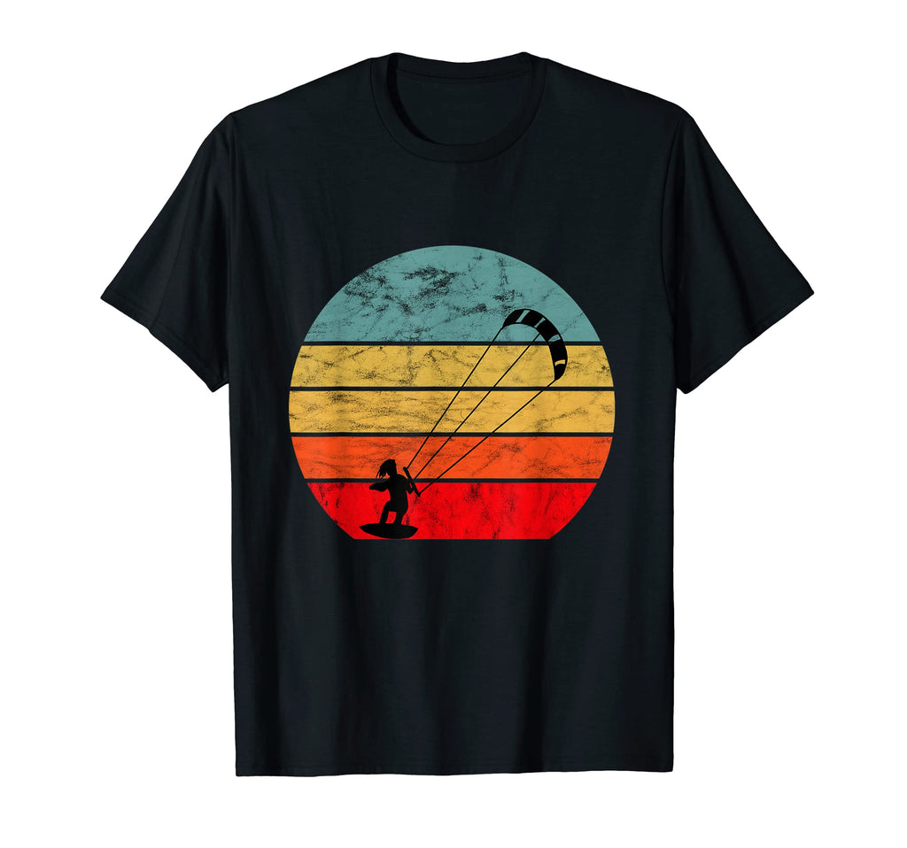 Kitesurfer Sunset Kitesurfing T-Shirt - Novelty Apparel for Adults - T-Shirt, Sweatshirt, Hoodie