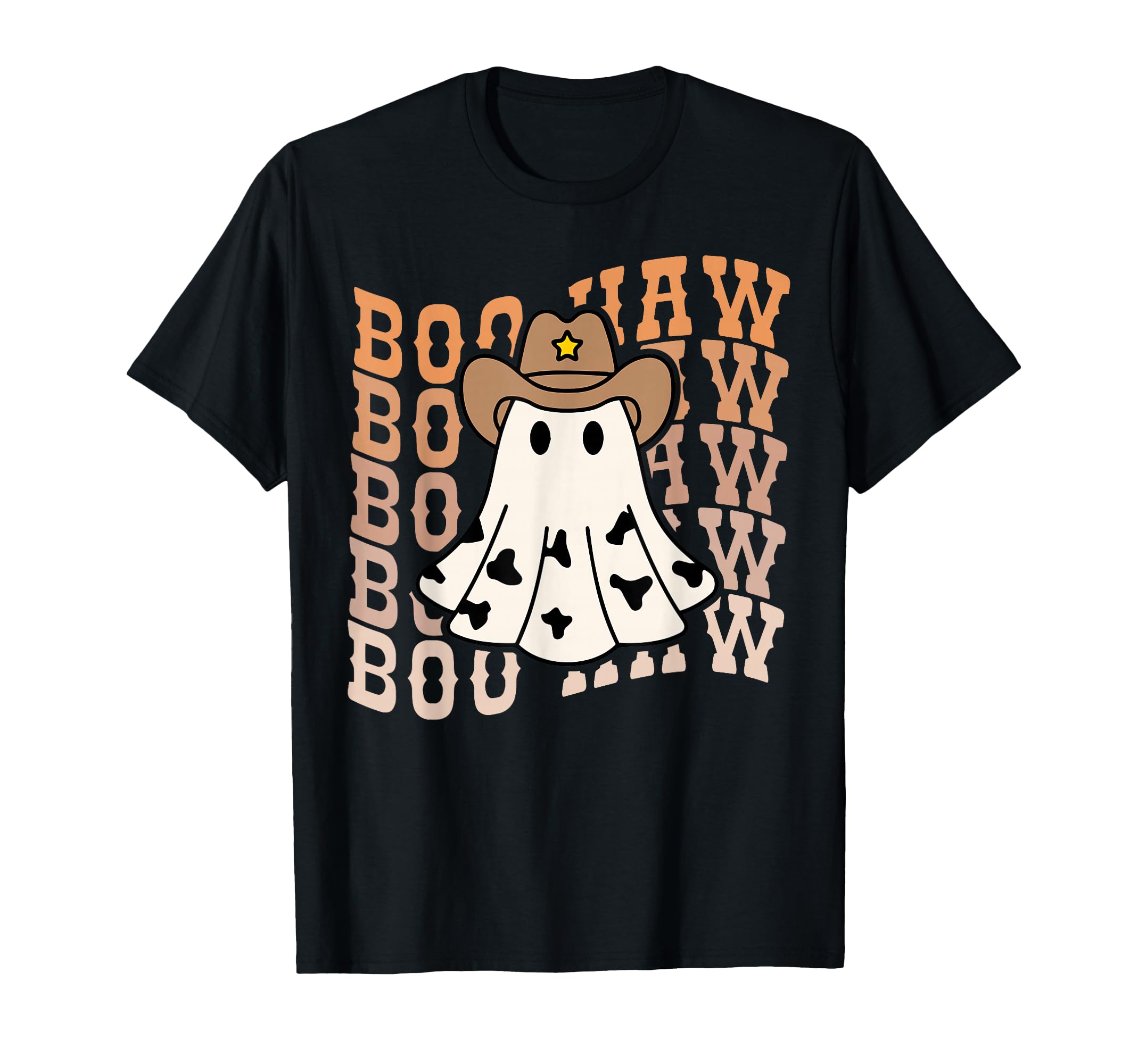 Funny Halloween Boo Haw Ghost T-Shirt - Custom Art Print for Adults - T-Shirt, Sweatshirt, Hoodie