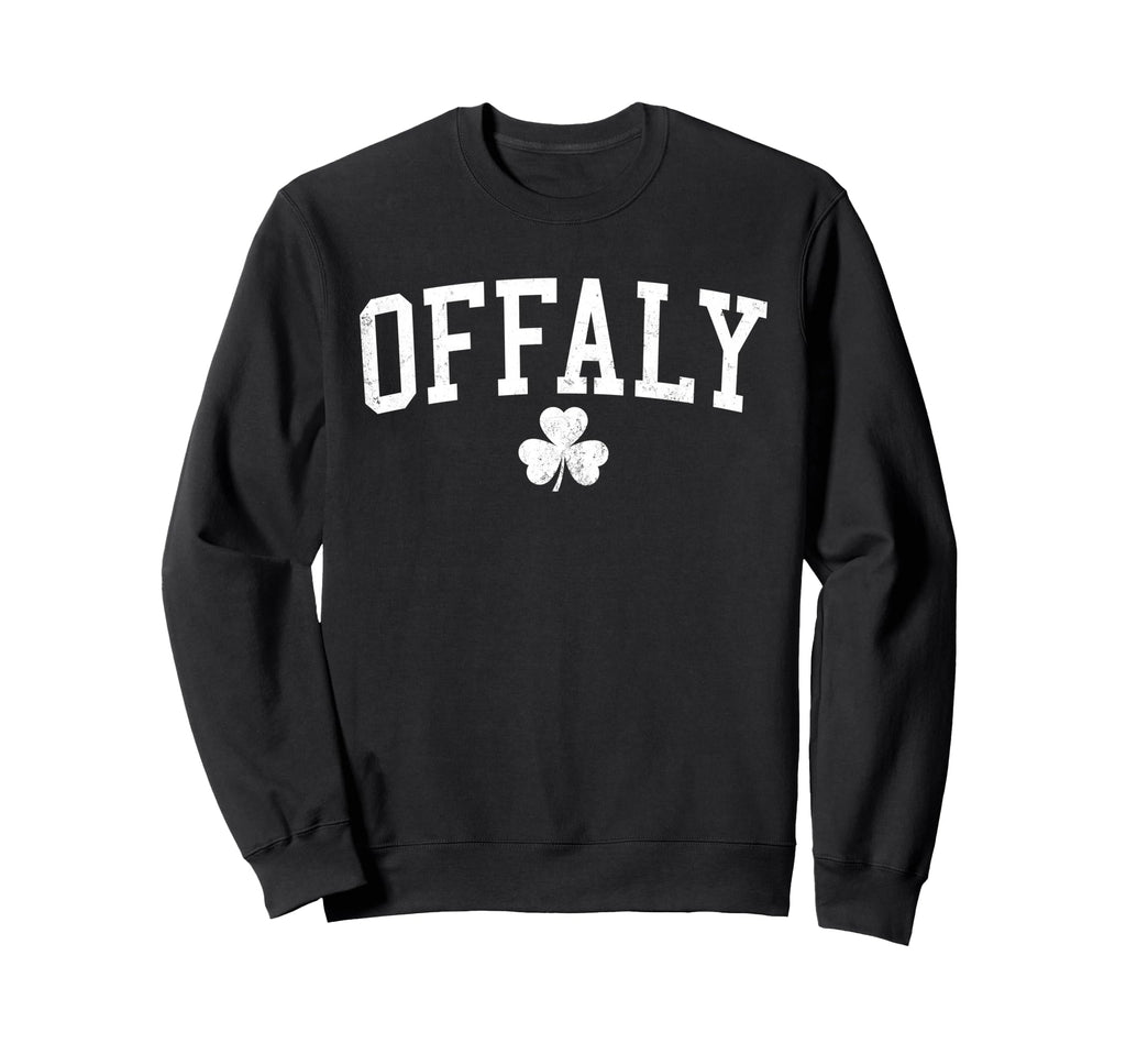 Offaly Ireland St Patricks Day Sweatshirt - Minimalist Print Men Women - T-Shirt, Sweatshirt, Hoodie