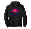 Palm Tree Vinyl Record Vaporwave Music Hoodie - Aesthetic Graphic Unisex - T-Shirt, Sweatshirt, Hoodie